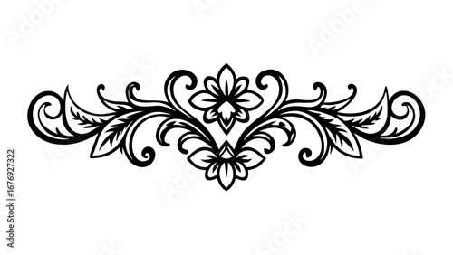 Delicate Floral Earring Silhouette intricate jewelry