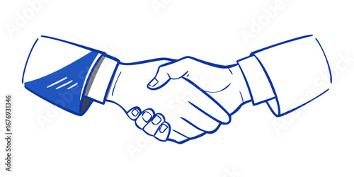 Handshake agreement deal partnership business