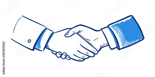 Handshake agreement business deal partnership