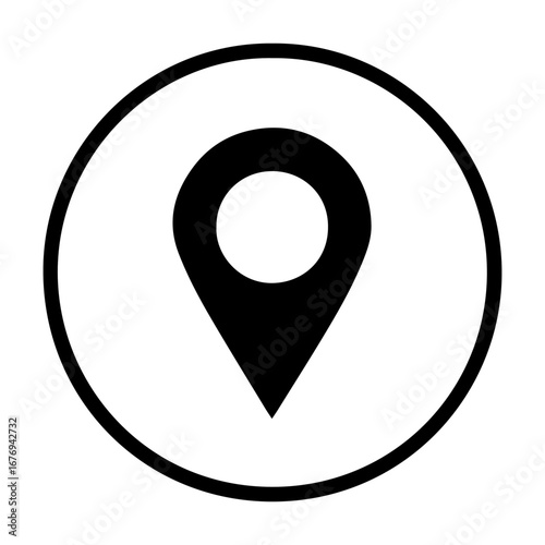 location point icon vectors design
