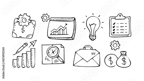 Businesswoman with briefcase and tablet work