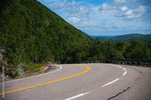 Street on Cabot Trail