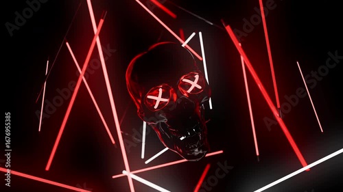 Abstract Horror VJ Loop	