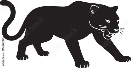 black panther vector