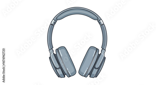 A stylish illustration of wireless headphones against a clean white backdrop provides focus on the design and modern aesthetics 150 characters