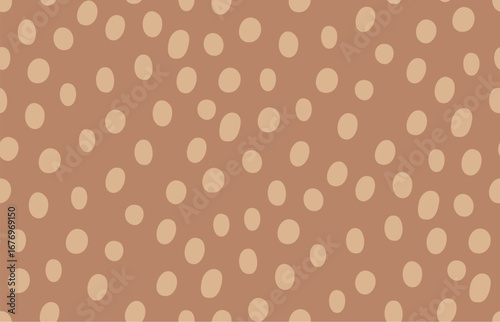 Bambi Fur Spots Seamless Pattern — Minimal Animal Texture