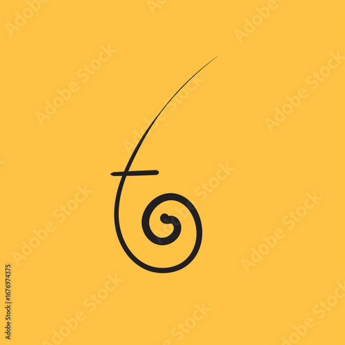 A graphic form of a Lord Ganesh, a Hindu God.