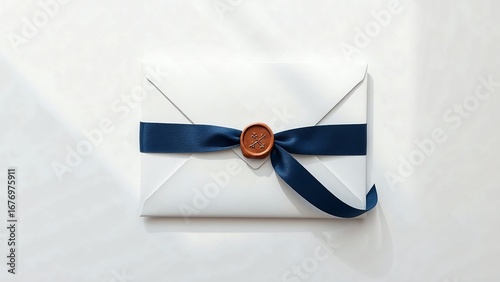 Envelope with wax seal