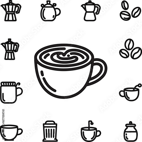 Coffee Icons A Vector Collection
