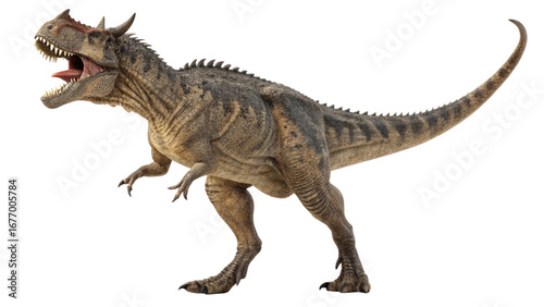 Wallpaper Mural Carnotaurus isolated on transparent PNG background Torontodigital.ca