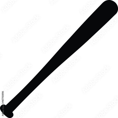 Vector baseball bat icon