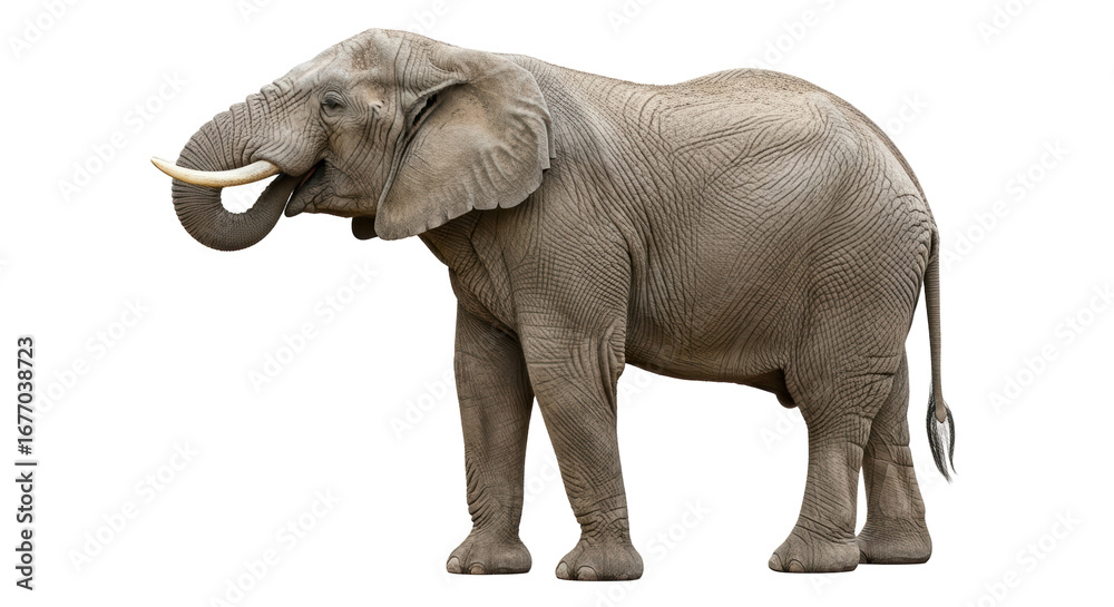 Obraz premium Isolated Elephant