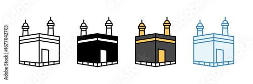 Mecca  Icon Set Multiple Style Collection