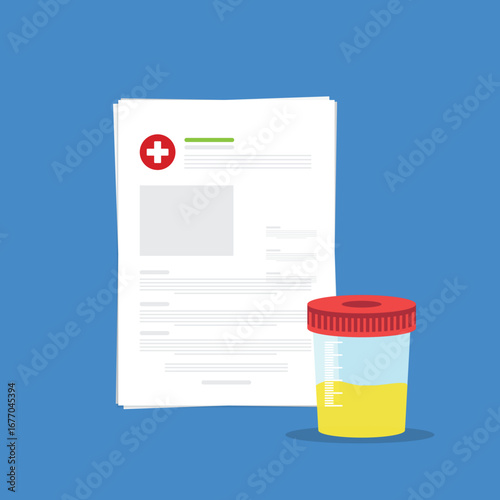 Laboratory analysis of urine	