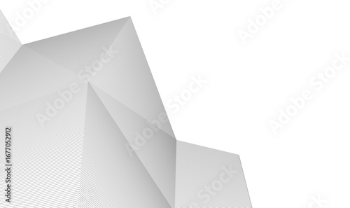 abstract architecture vector 3d background