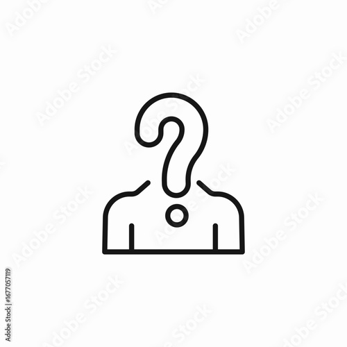anonymous person symbol icon sign vector