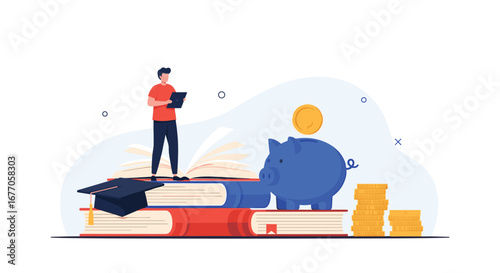 Financial literacy for students and young adults understanding money management and building wealth through education and saving habits