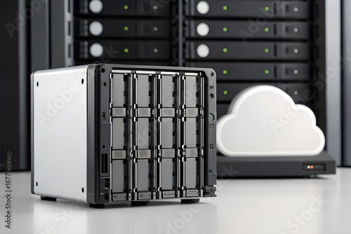 High-Capacity Network Storage Server with Cloud Integration