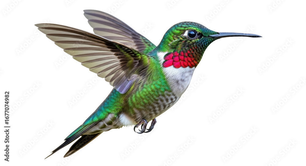 Fototapeta premium Isolated Hummingbird