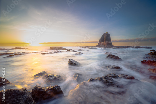 Pulpit Rock at Cape Schanck at Sunset