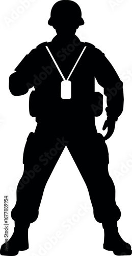 Military Silhouette Soldier