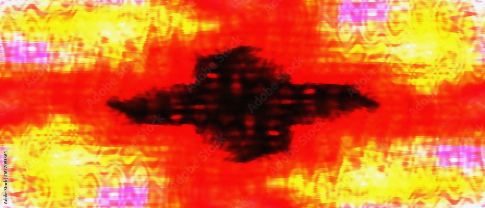 Fototapeta premium Abstract Red Yellow Black Pattern Background Texture