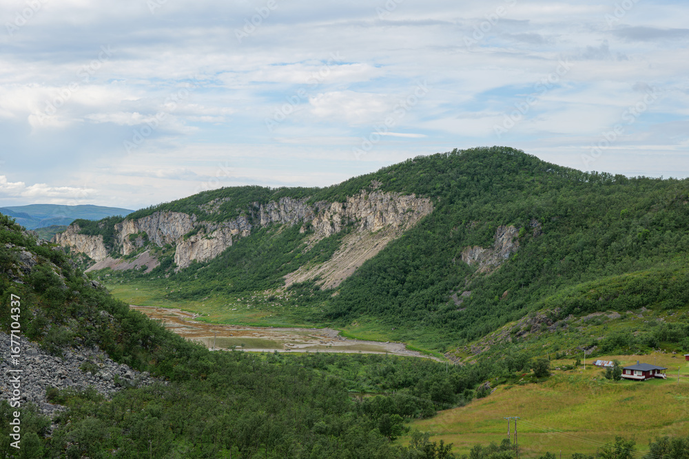 Obraz premium Landscape of the northern Norway