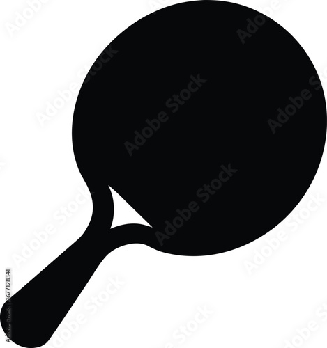 Table tennis icon logo vector design template 