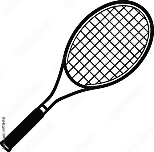 Tennis Racket vector illustrations