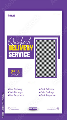 Quickest delivery service with 25 percent discount and customer benefits