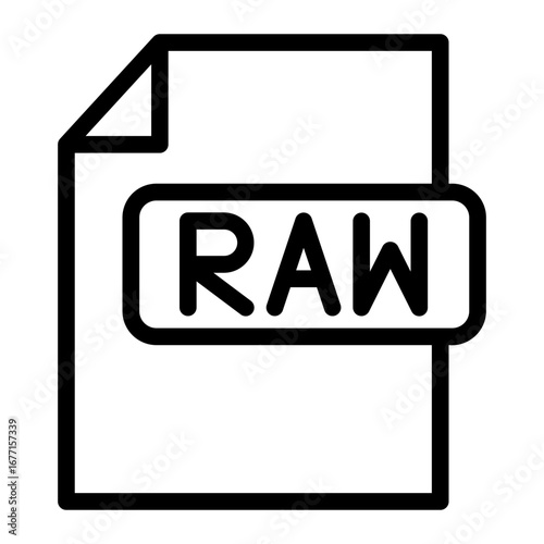 raw file icon