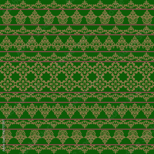 Classic Damask Seamless
Pattern - Vector Illustration for Elegant Textile
Design,Damask,Jacquard loom, Brocade, Satin weave,ethnic, geometric, textile, fabric, motif, retro