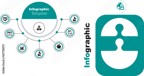 Business Infographic Template Design