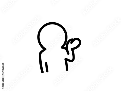 案内する人