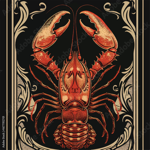 lobster, food, seafood, crab, crustacean, animal, red, shellfish, nature, sea, shrimp, crayfish, fish, claw, water, fresh, marine, isolated, ocean, shell, crawfish, aquarium, gourmet, blue, cuisine