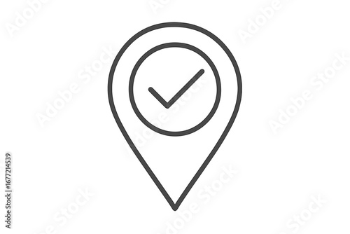 Timer and Location Pin Icon Vector Illustration for Websites, Books, Cards, and Apps with Transparent Background, Cartoon Style, Ordered Set, User Interface Element, Digital Design