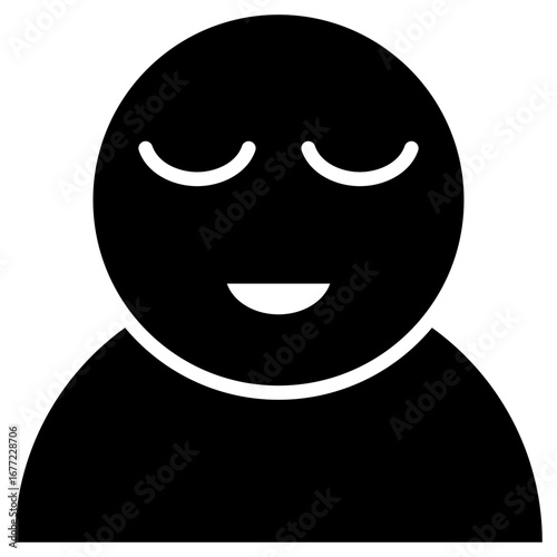 Comfort Glyph Black Icon
