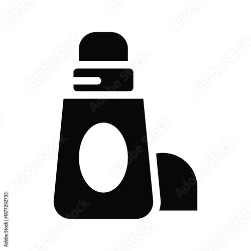 deodorant glyph icon illustration vector graphic.eps