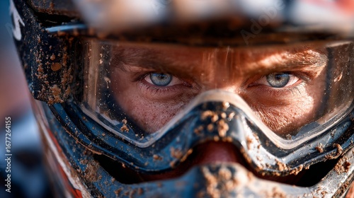 Intense motocross race action dirt track sports photography outdoor arena close-up adrenaline rush
