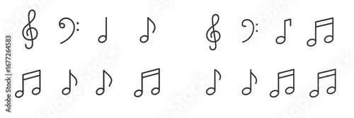 Musical Notes and Symbols Collection