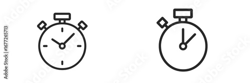 Two stopwatches icon