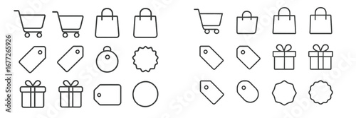 Shopping Icons Set