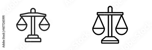 Scales of justice icon