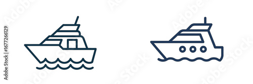 Two yachts sailing on the water