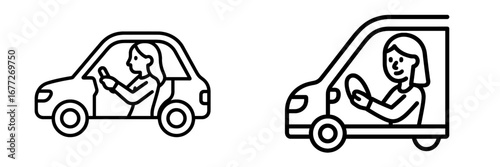 Stylized outline of a tractor with a plow