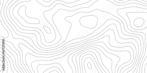 Modern abstract cartography background with topographic contour elevation lines white textured surface and 
mapping illustration
