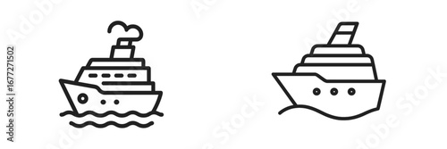 Cruise Ship Icon