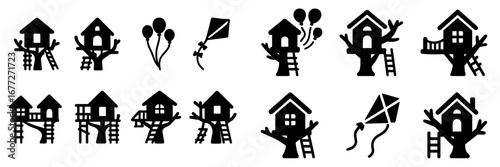 Abstract background with scattered light particles