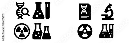 Science and Research Icons