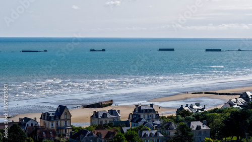 Arromanches d'en haut